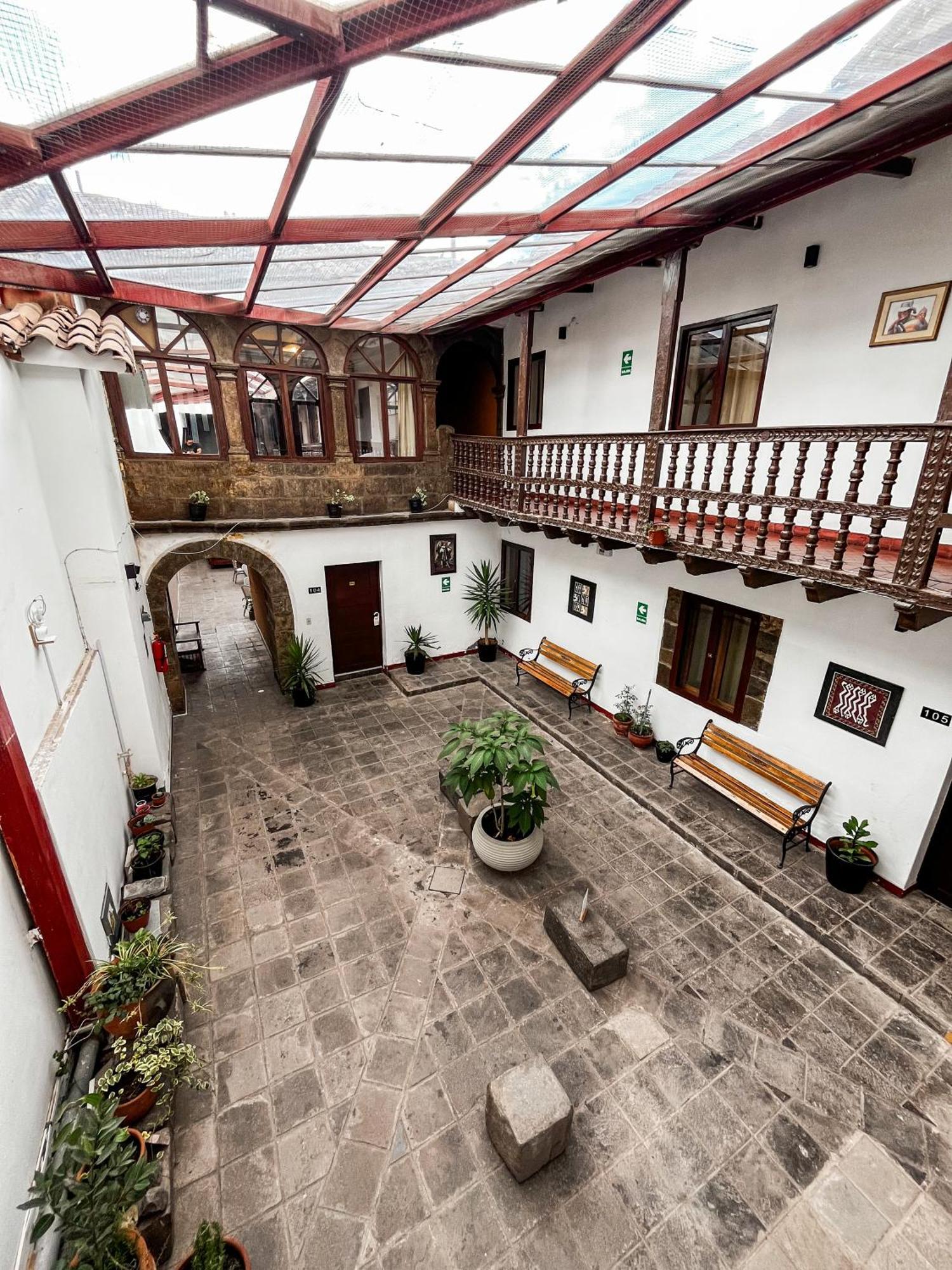 Hotel Cusco Plaza Saphi מראה חיצוני תמונה